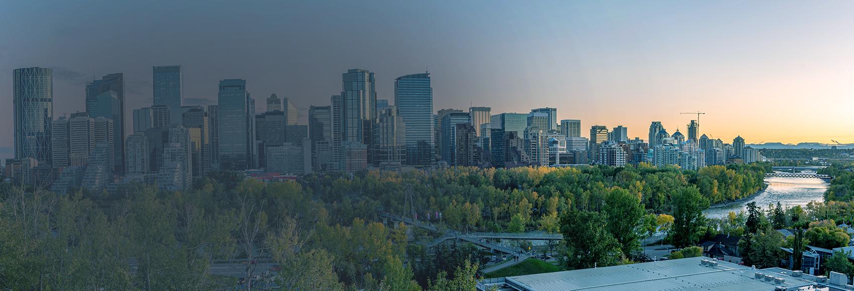 View of Calgary's Landscape