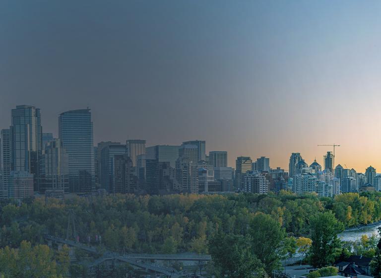 View of Calgary's Landscape